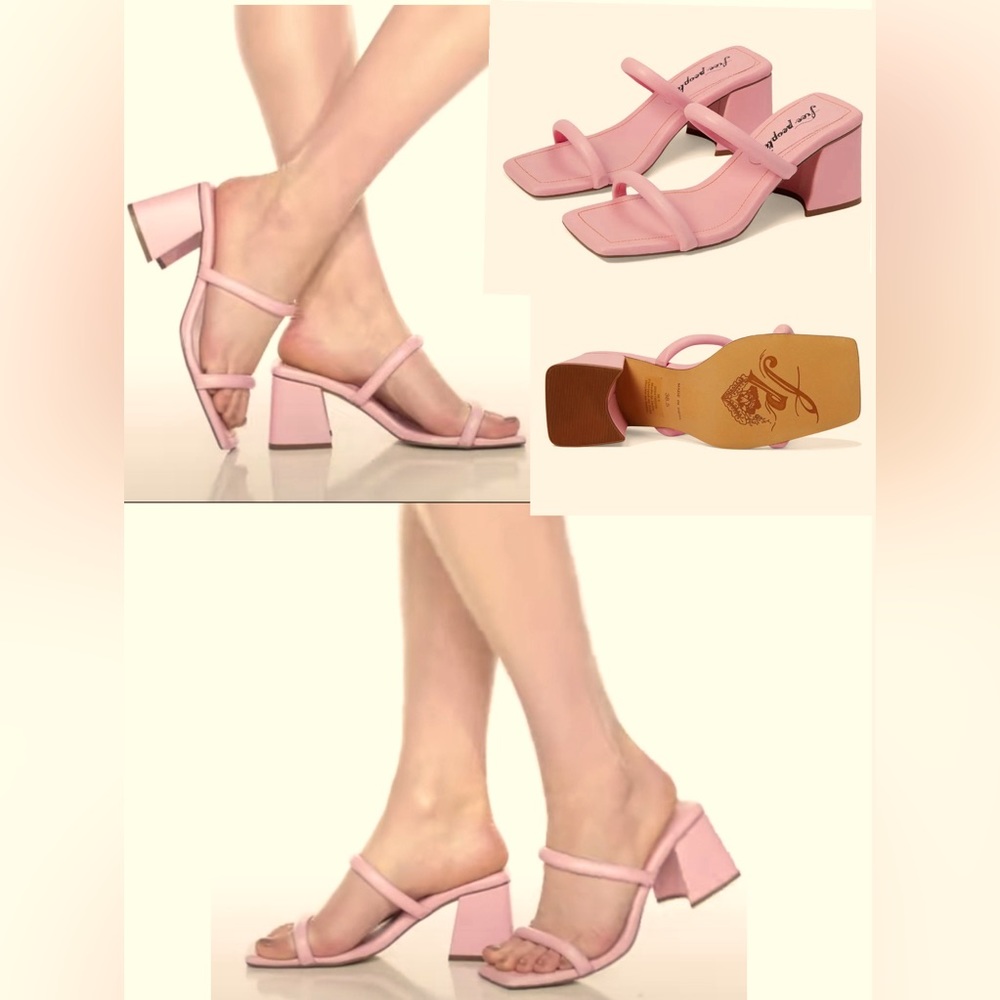 Free People Parker Double Strap Heel sz. 40